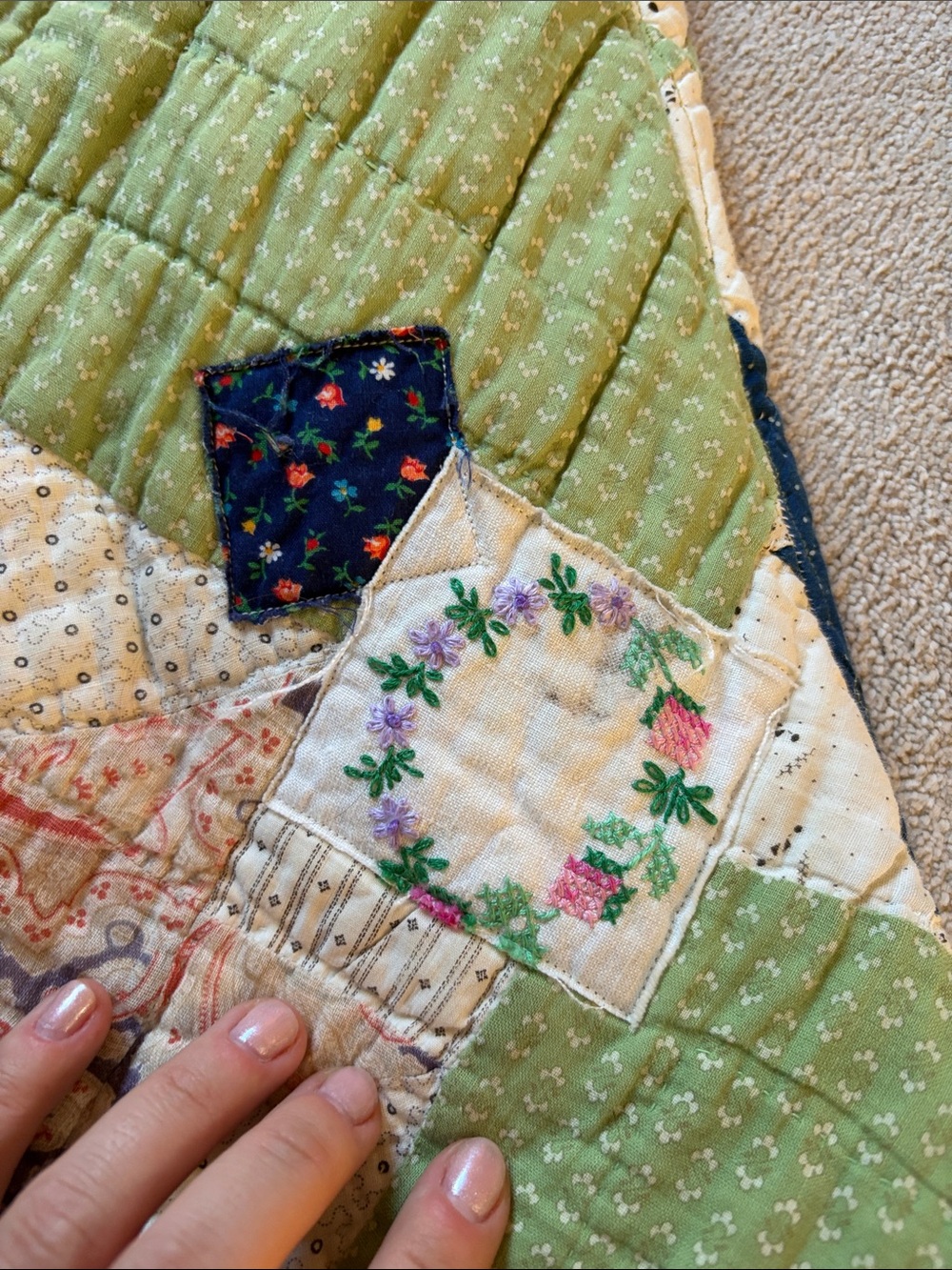 Handmade Quilted Parka - Picture 2 of 9